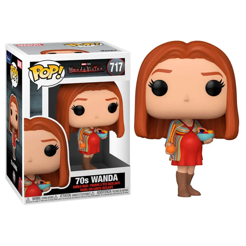 WandaVision POP! TV Vinyl Figure Wanda (70s) 9 cm product photo