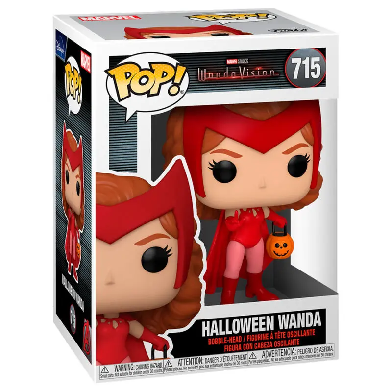 WandaVision POP! TV Vinyl Figure Wanda (Halloween) 9 cm termékfotó