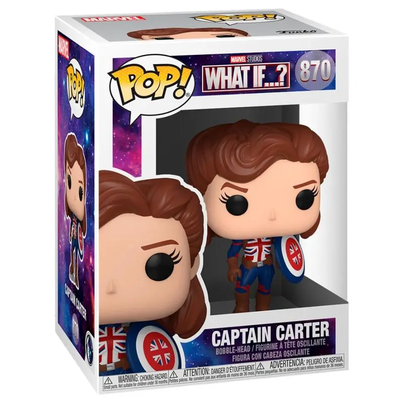 What If...? POP! Marvel Vinyl Figure Captain Carter 9 cm product photo