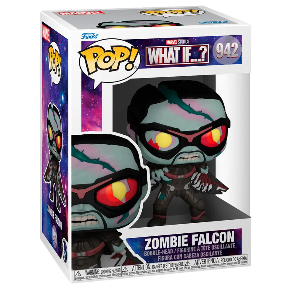 Marvel What If...? POP! TV Vinyl Figure Zombie Falcon 9 cm product photo