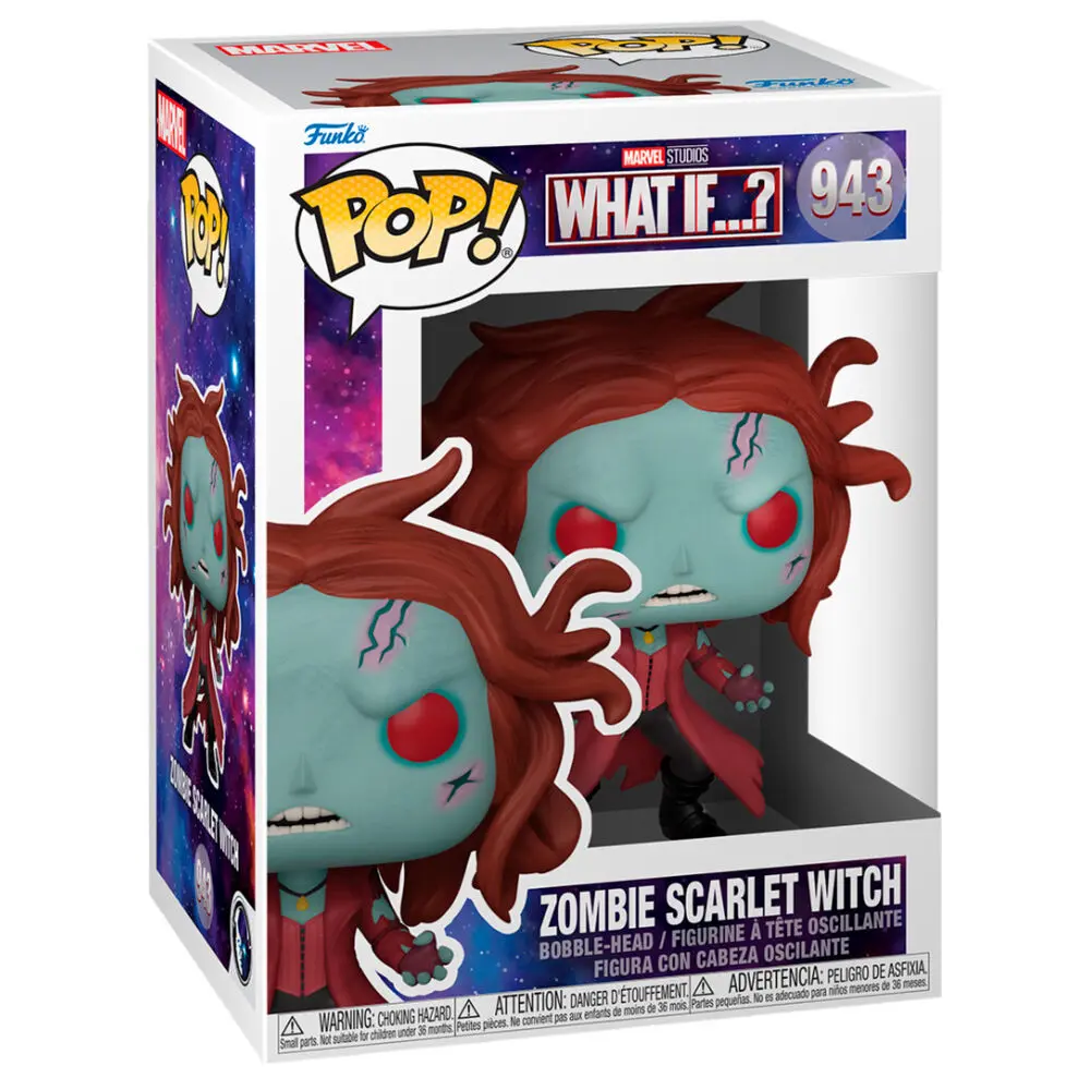 Marvel What If...? POP! TV Vinyl Figure Zombie Scarlet Witch 9 cm termékfotó