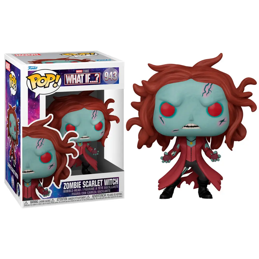 Marvel What If...? POP! TV Vinyl Figure Zombie Scarlet Witch 9 cm termékfotó