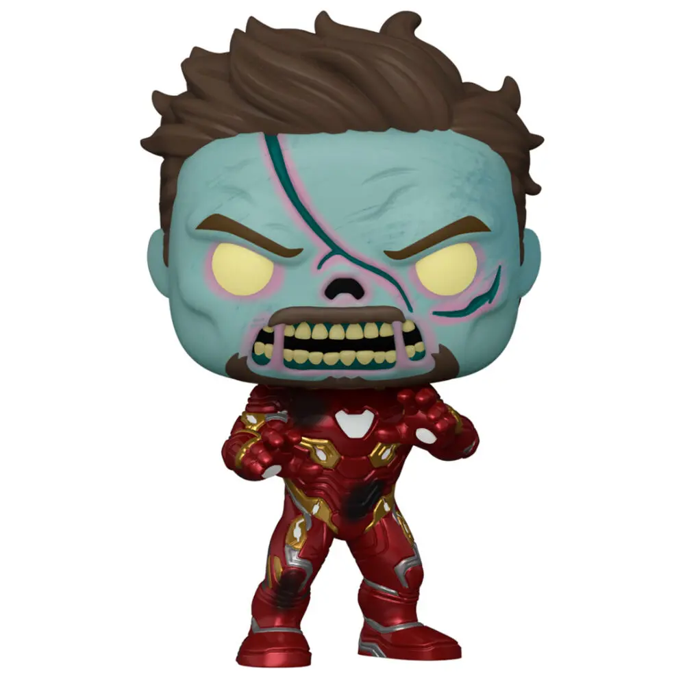 Marvel What If...? POP! TV Vinyl Figure Zombie Iron Man 9 cm termékfotó