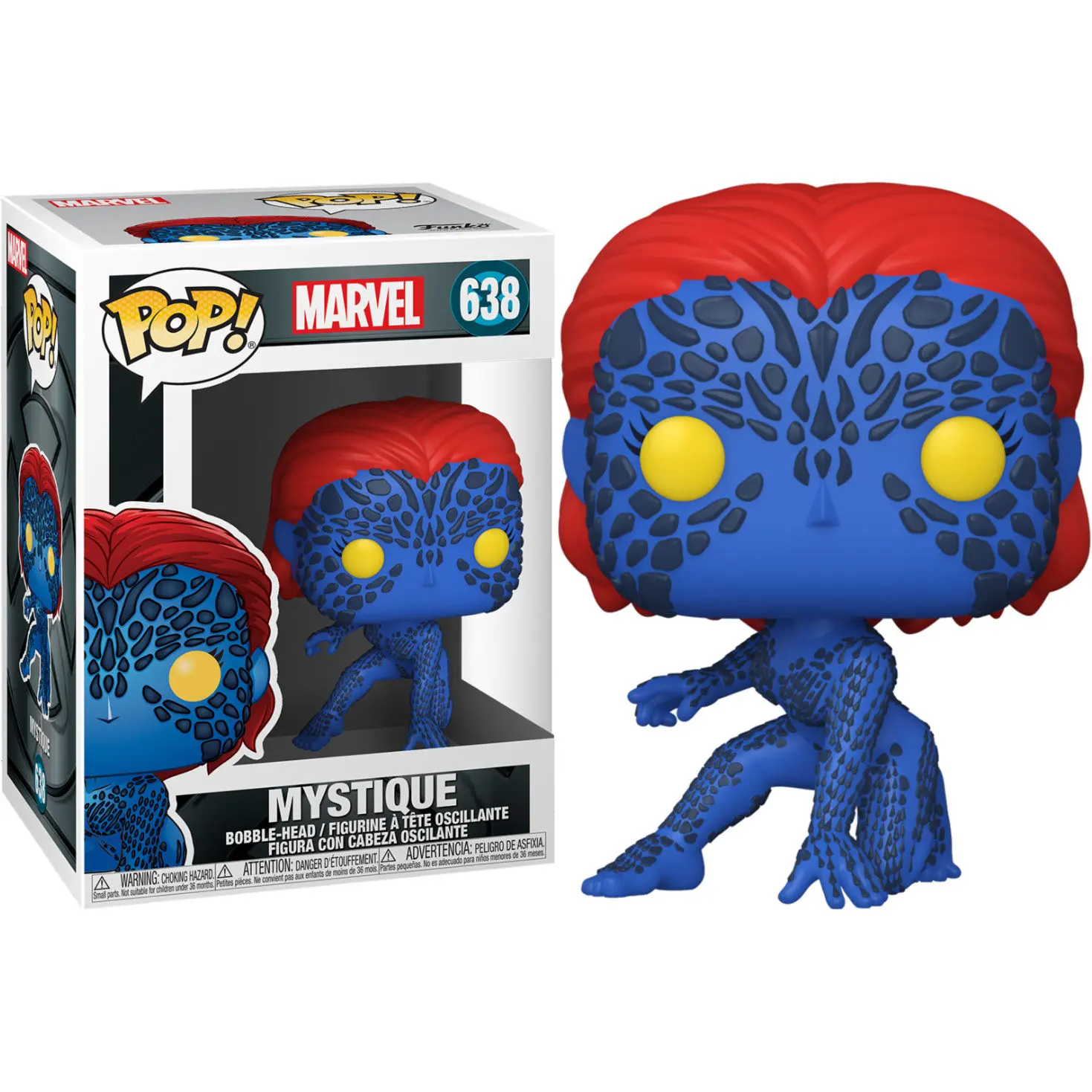 X-Men 20th Anniversary POP! Marvel Vinyl Figure Mystique 9 cm product photo
