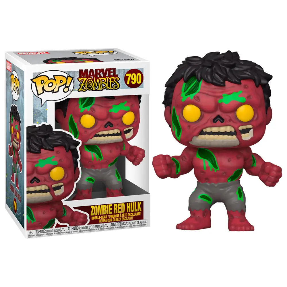 Marvel POP! Vinyl Figure Zombie Red Hulk 9 cm product photo