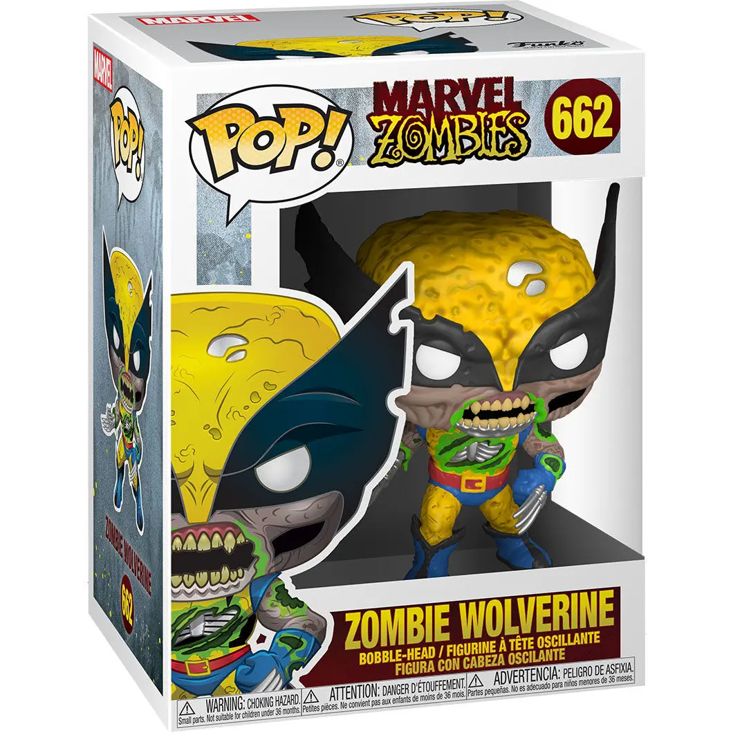 Marvel POP! Vinyl Figure Zombie Wolverine 9 cm product photo