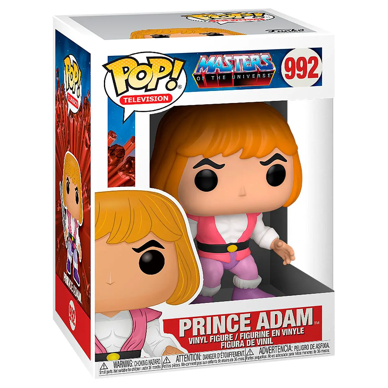 Masters of the Universe POP! Animation Vinyl Figure Prince Adam 9 cm product photo