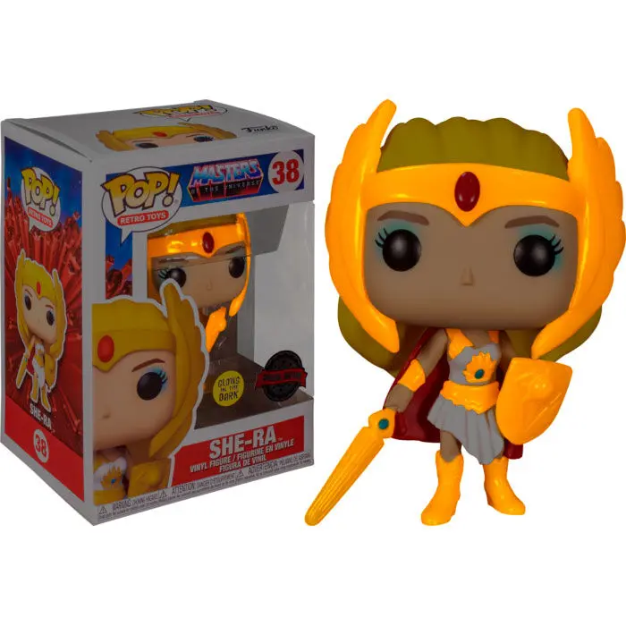 Masters of the Universe POP! Disney Vinyl Figure Classic She-Ra (Glow) Special Edition 9 cm product photo