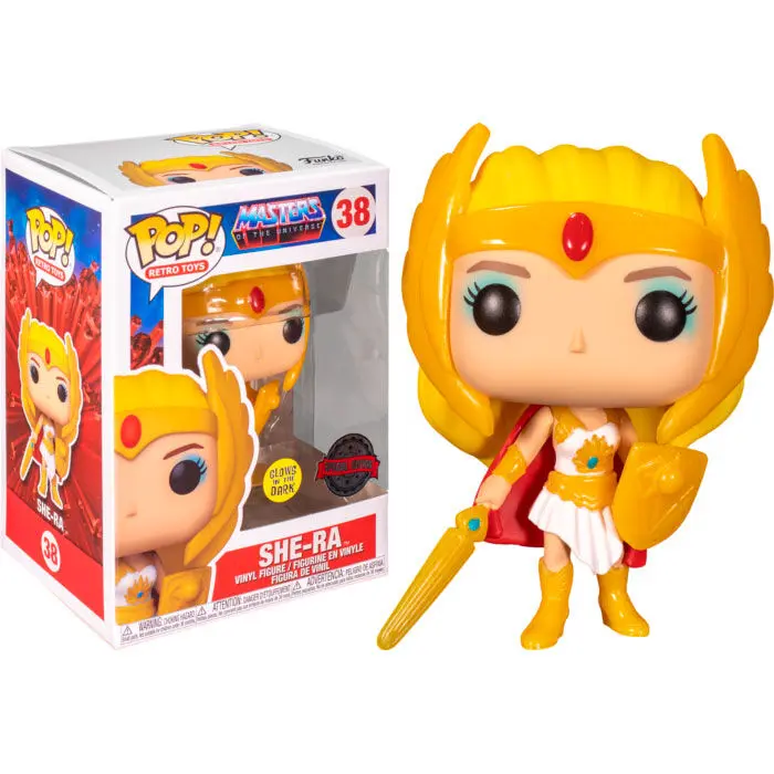 Masters of the Universe POP! Disney Vinyl Figure Classic She-Ra (Glow) Special Edition 9 cm product photo