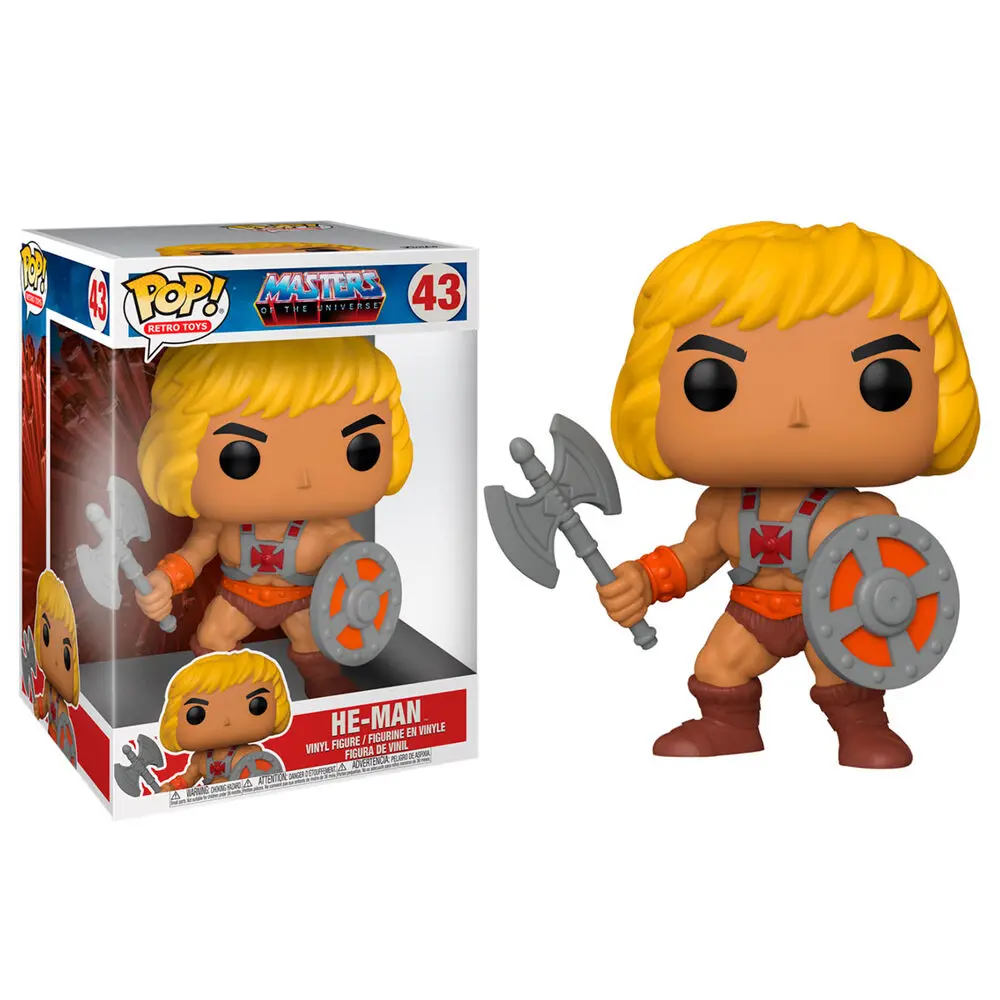 Masters of the Universe Super Sized POP! Vinyl Figure He-Man 25 cm termékfotó