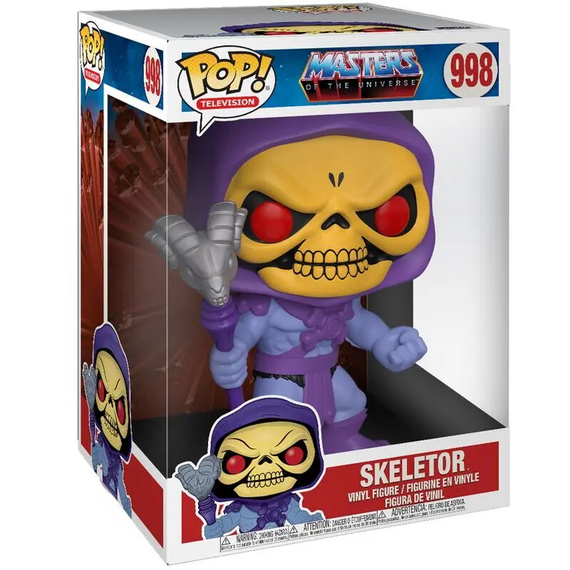 Masters of the Universe Super Sized POP! Animation Vinyl Figure Skeletor 25 cm termékfotó