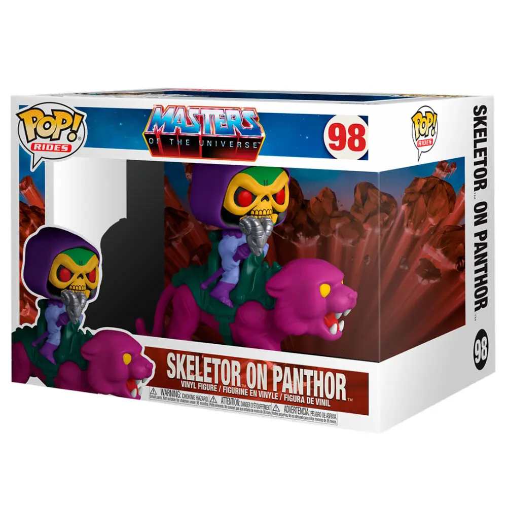 Masters of the Universe POP! Rides Vinyl Figure Skeletor on Panthor 18 cm termékfotó