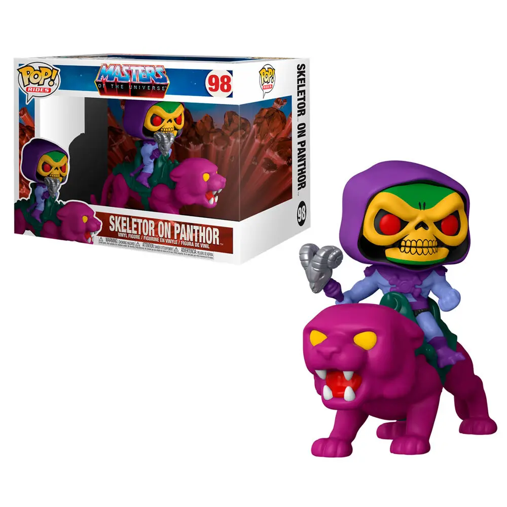 Masters of the Universe POP! Rides Vinyl Figure Skeletor on Panthor 18 cm termékfotó