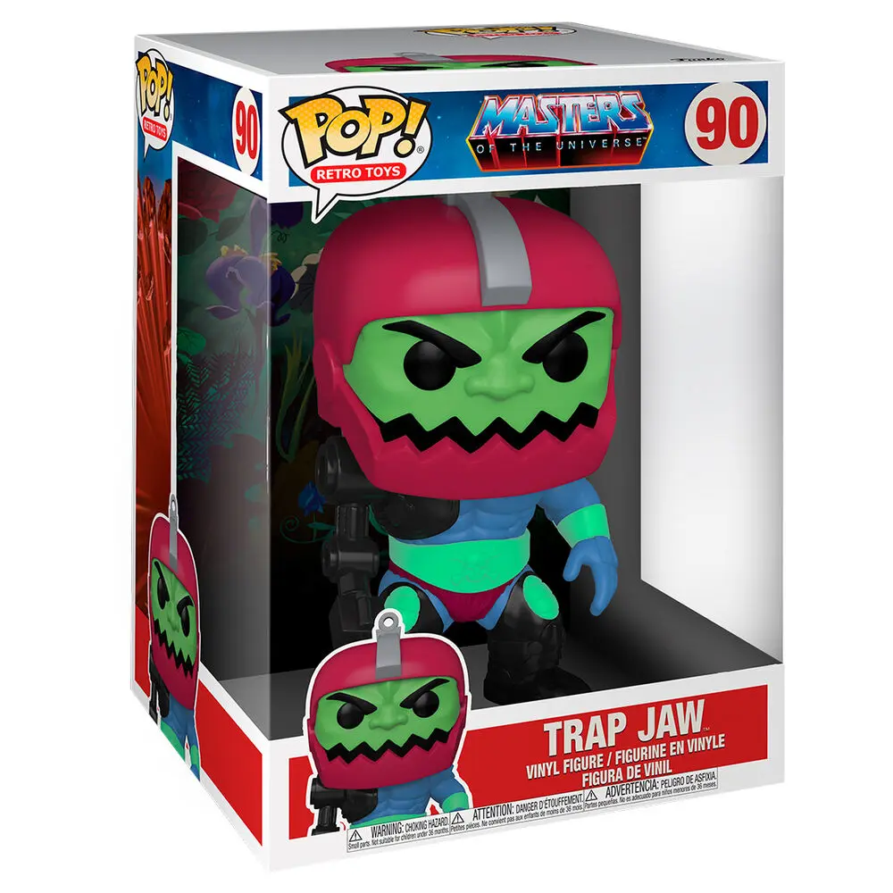Masters of the Universe Super Sized Jumbo POP! Vinyl Figure Trapjaw 25 cm product photo
