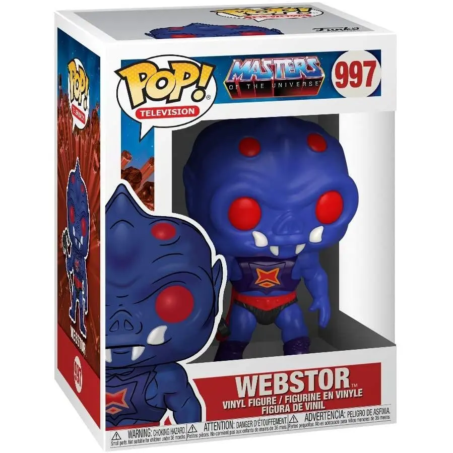 Masters of the Universe POP! Animation Vinyl Figure Webstor 9 cm product photo