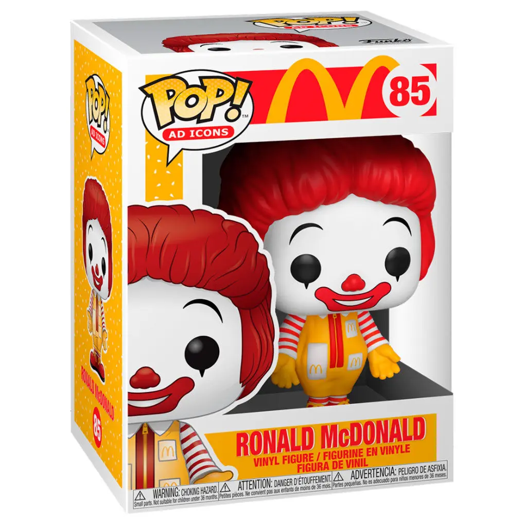 McDonald's POP! Ad Icons Vinyl Figure Ronald McDonald 9 cm product photo