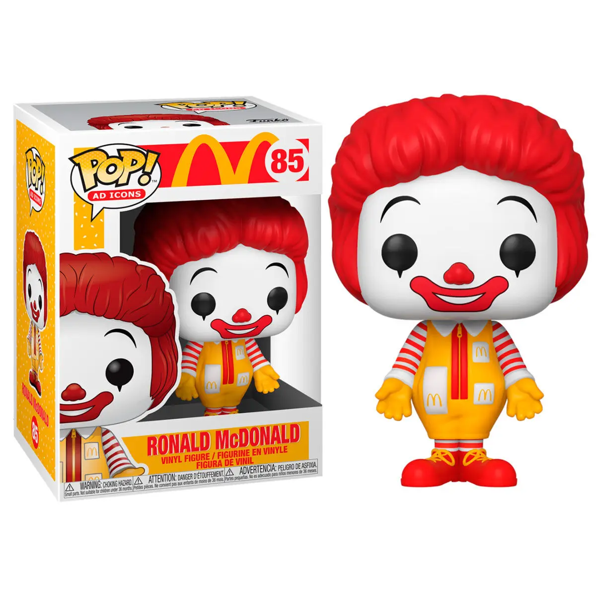 McDonald's POP! Ad Icons Vinyl Figure Ronald McDonald 9 cm product photo