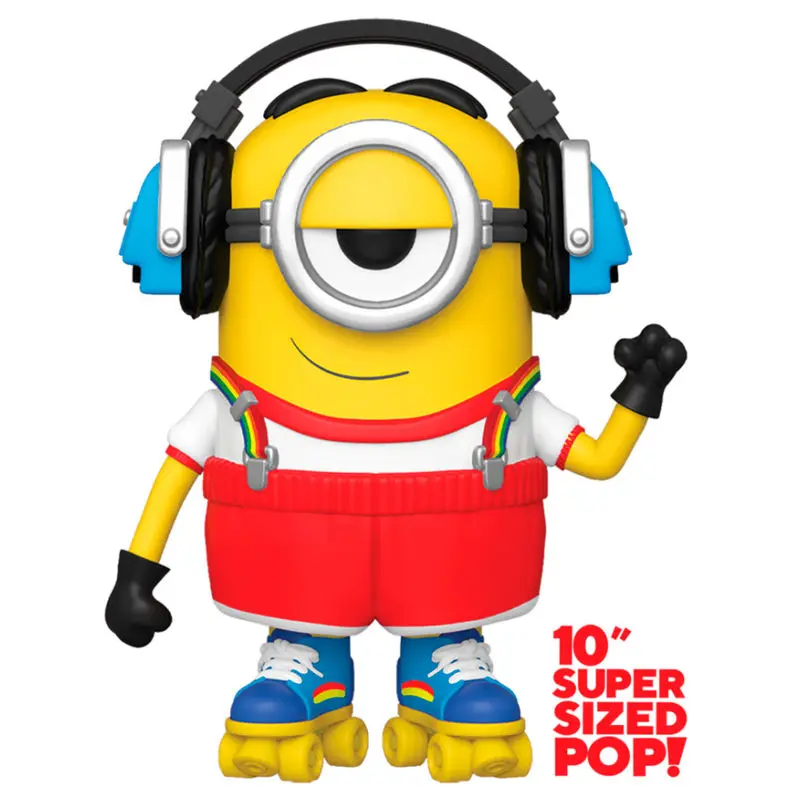 Minions II Super Sized POP! Movies Vinyl Figure Roller Skating Stuart 25 cm product photo