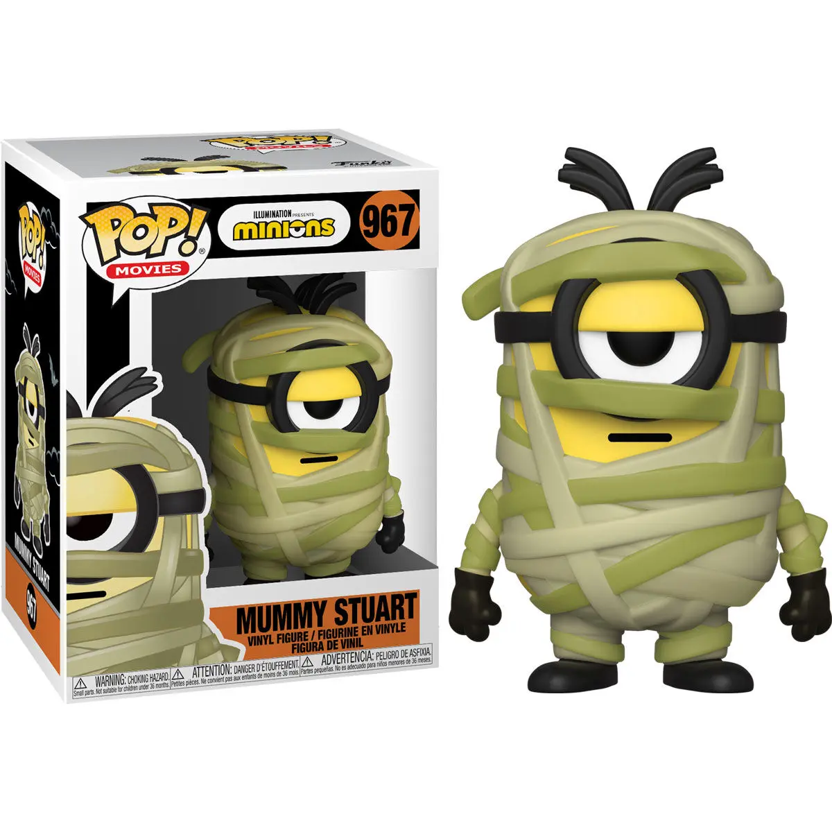 Minions POP! Movies Vinyl Figure Mummy Stuart 9 cm product photo