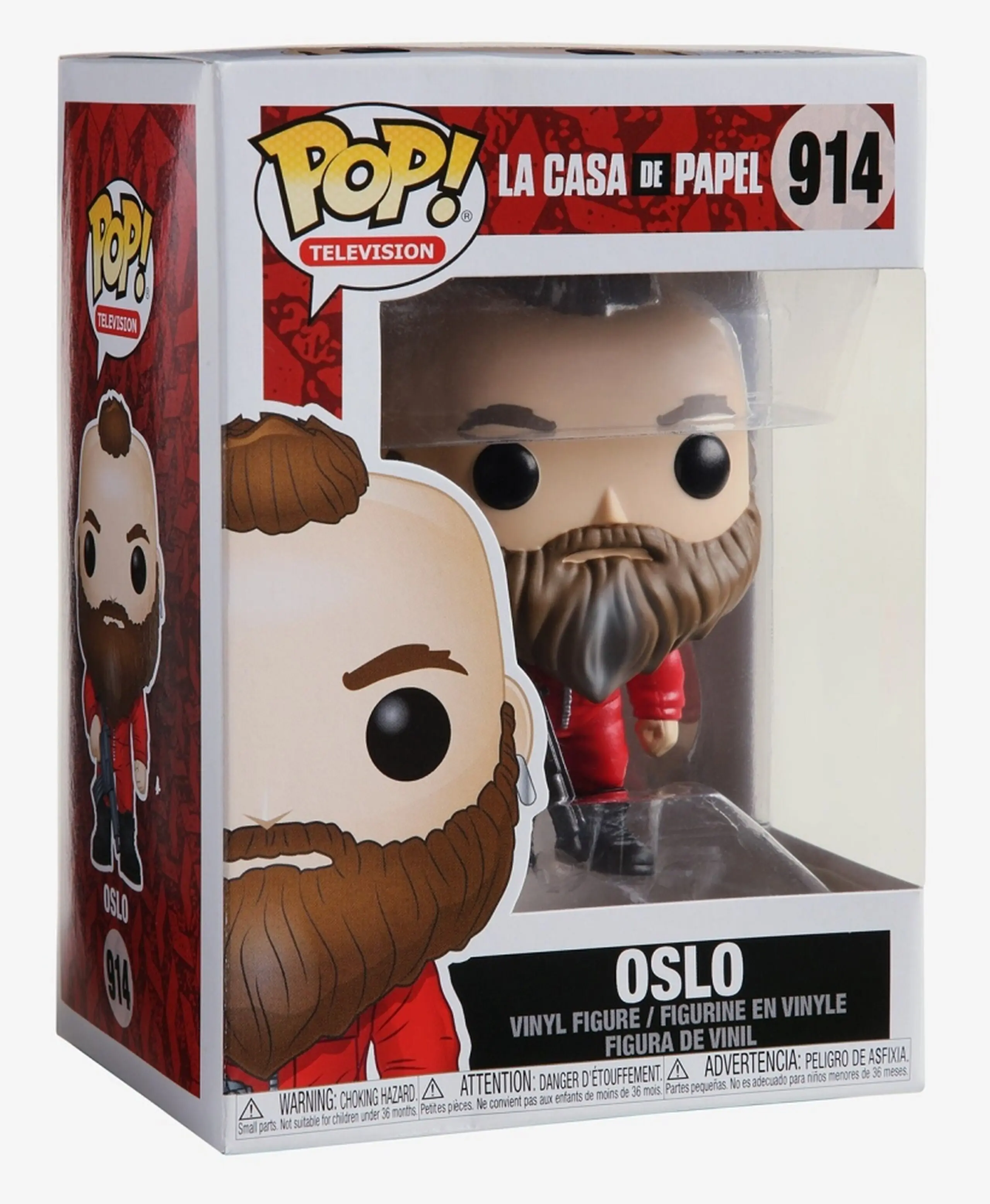 Money Heist POP! TV Vinyl Figure Oslo 9 cm product photo