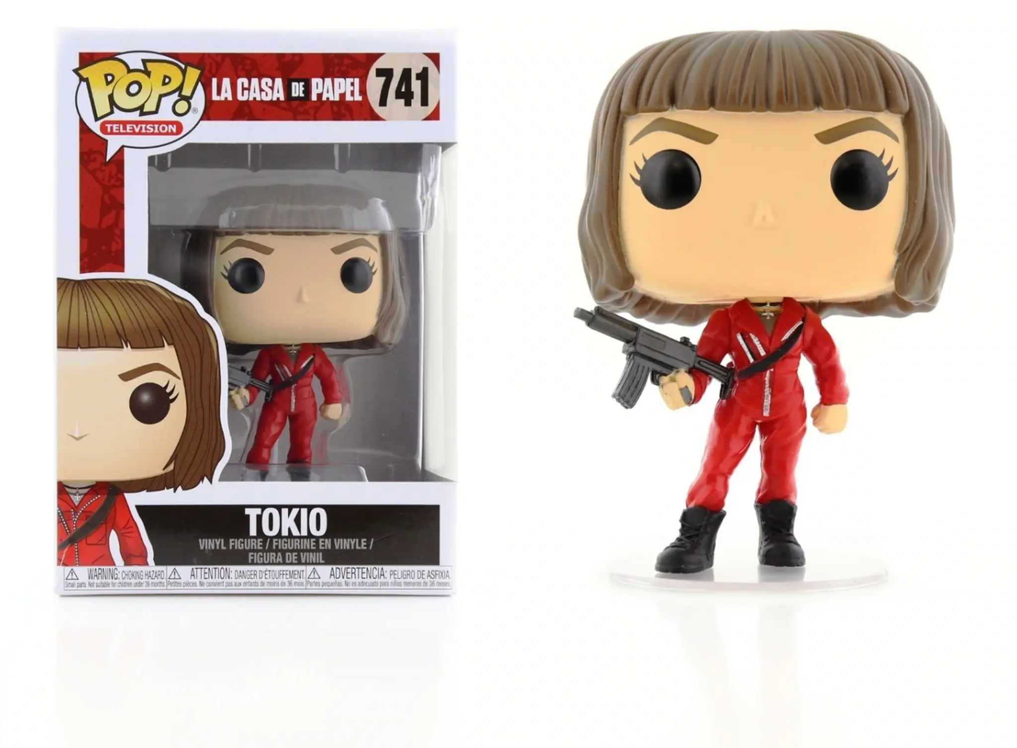 POP figure Money Heist Tokio product photo