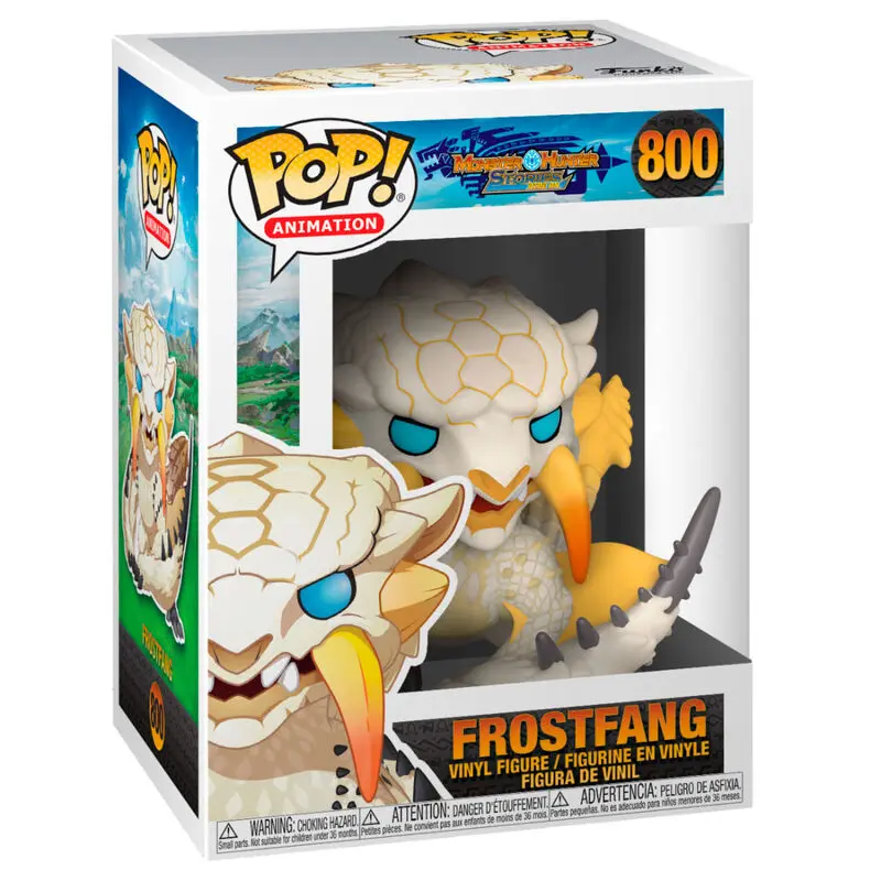 Monster Hunter Pop! Animation Vinyl Figure Frostfang 9 cm product photo