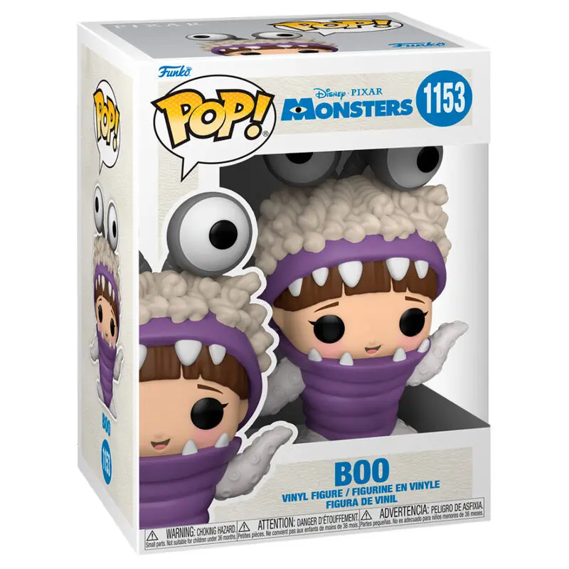 Monsters, Inc. 20th Anniversary POP! Disney Vinyl Figure Boo with Hood Up 9 cm product photo