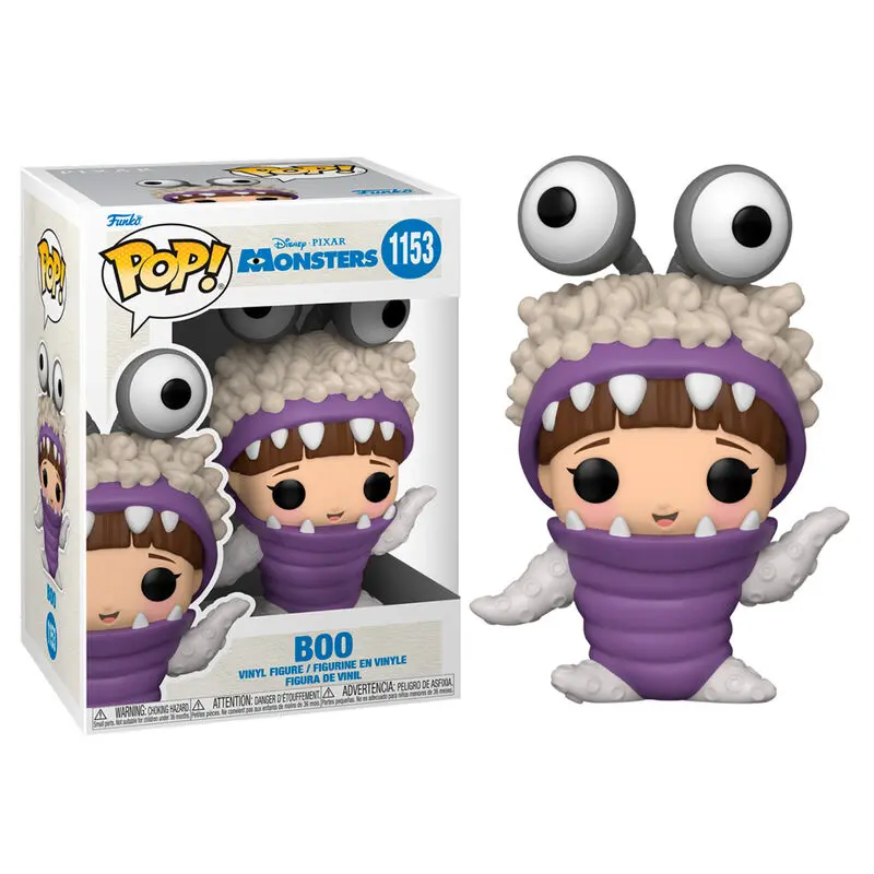 Monsters, Inc. 20th Anniversary POP! Disney Vinyl Figure Boo with Hood Up 9 cm product photo