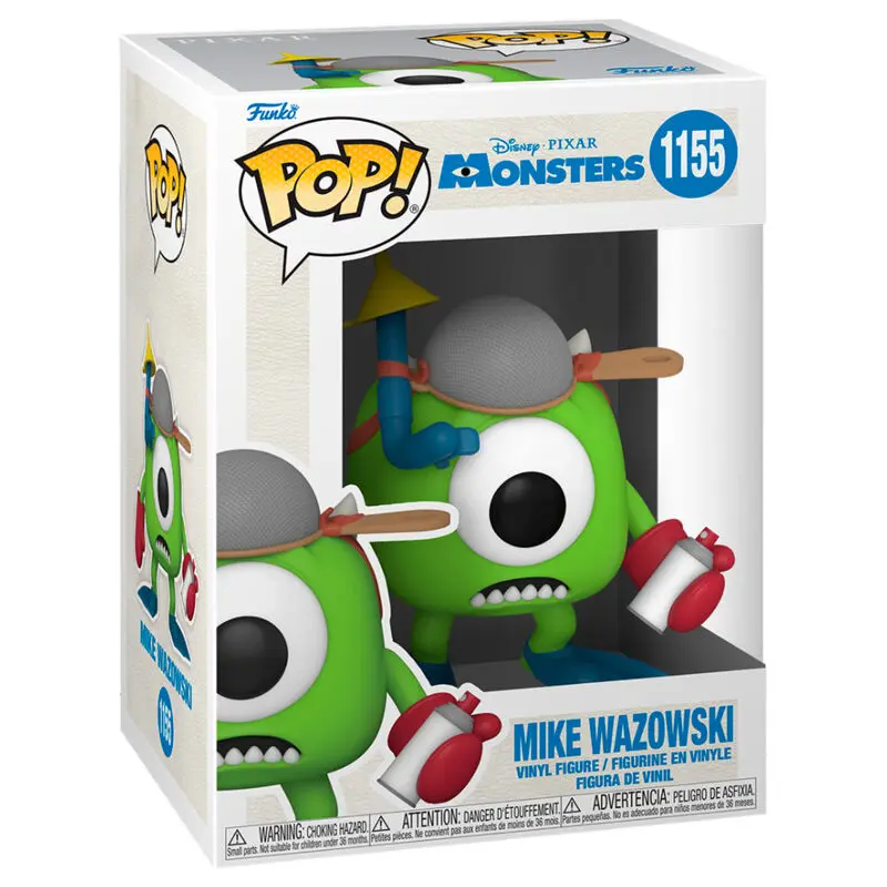 Monsters, Inc. 20th Anniversary POP! Disney Vinyl Figure Mike with Mitts 9 cm termékfotó