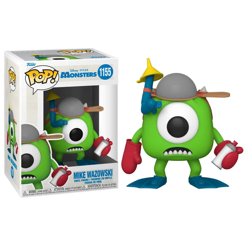 Monsters, Inc. 20th Anniversary POP! Disney Vinyl Figure Mike with Mitts 9 cm termékfotó