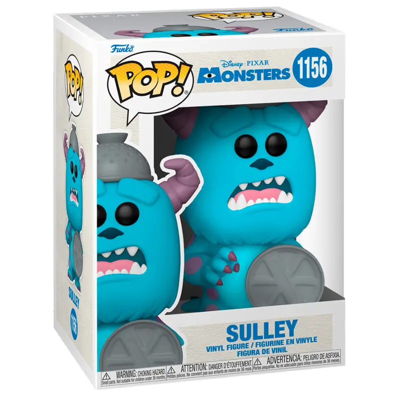 Monsters, Inc. 20th Anniversary POP! Disney Vinyl Figure Sulley with Lid 9 cm termékfotó