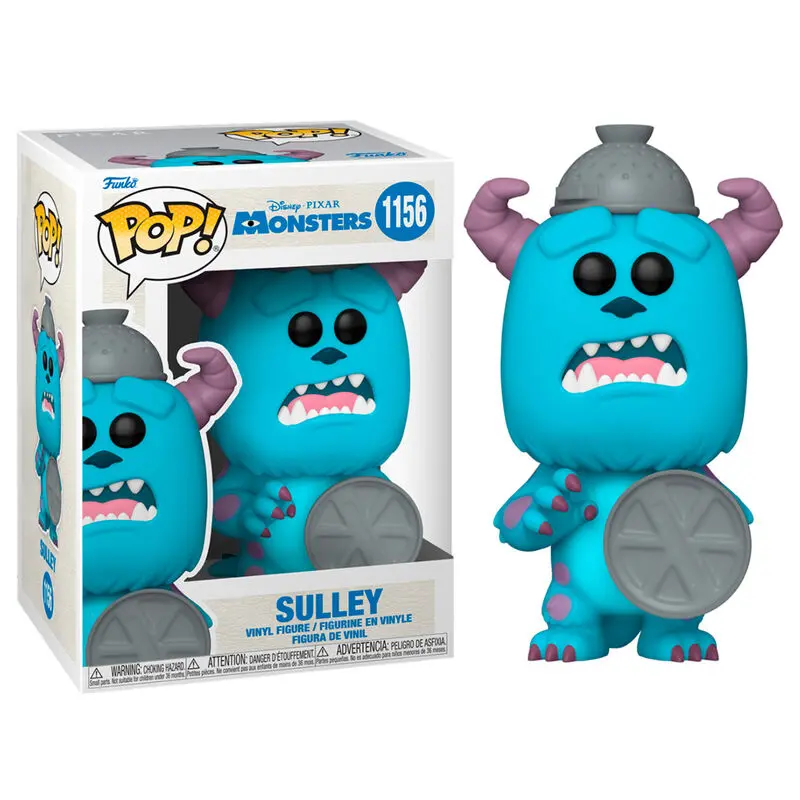 Monsters, Inc. 20th Anniversary POP! Disney Vinyl Figure Sulley with Lid 9 cm termékfotó