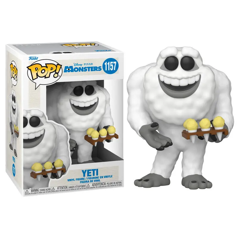 Monsters, Inc. 20th Anniversary POP! Disney Vinyl Figure Yeti 9 cm product photo