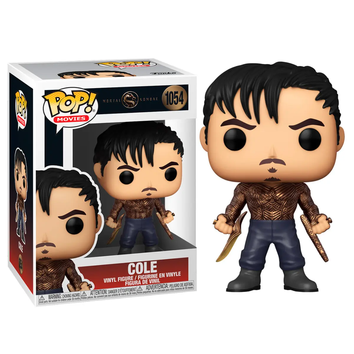 Mortal Kombat Movie POP! Movies Vinyl Figure Cole 9 cm product photo