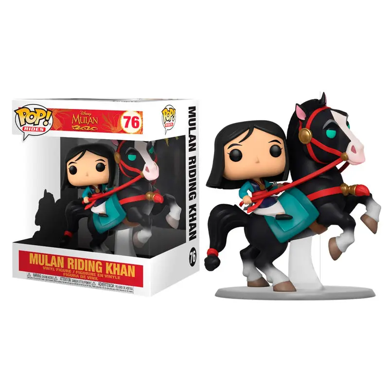 Mulan POP! Rides Vinyl Figure Mulan on Khan 18 cm product photo