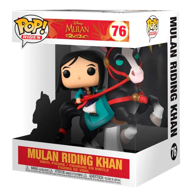 Mulan POP! Rides Vinyl Figure Mulan on Khan 18 cm product photo