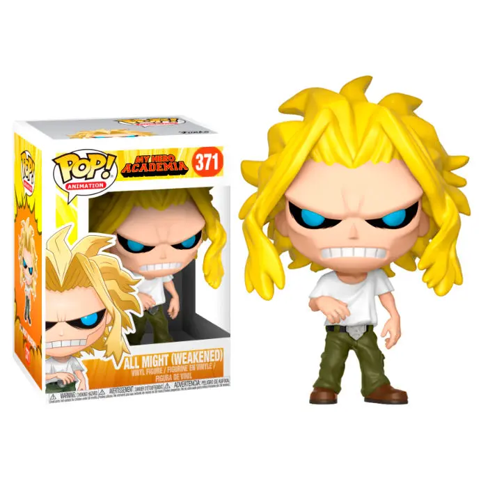 My Hero Academia POP! Animation Vinyl Figure All Might (Weakened) 9 cm product photo