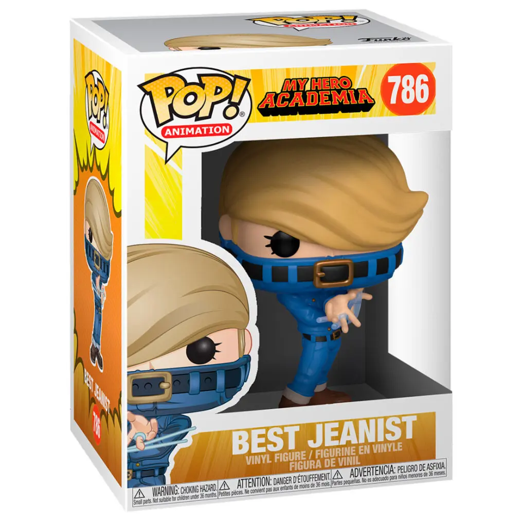 My Hero Academia POP! Animation Vinyl Figure Best Jeanist 9 cm termékfotó