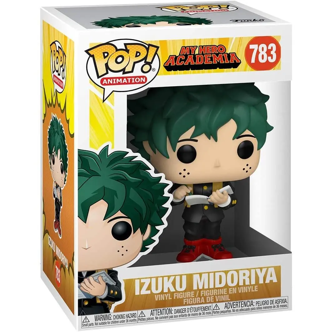 My Hero Academia POP! Animation Vinyl Figure Deku (Middle School Uniform) 9 cm product photo