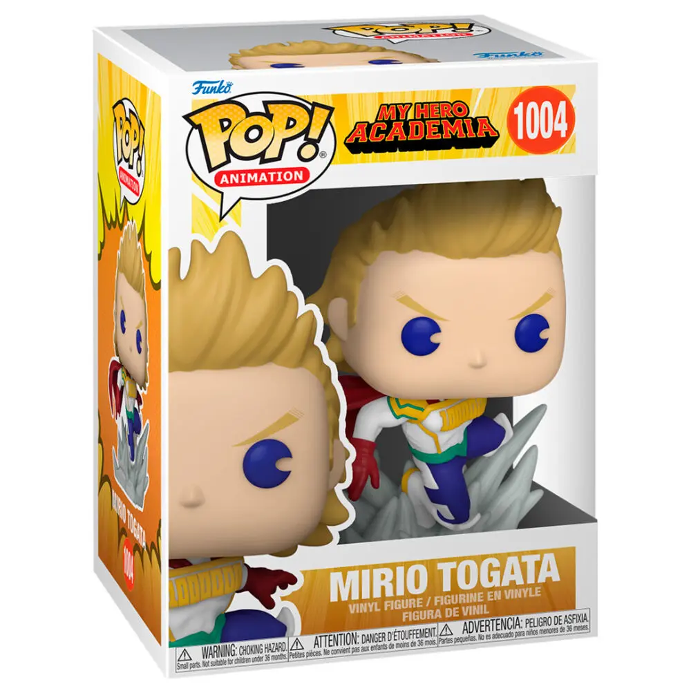 My Hero Academia POP! Animation Vinyl Figure Mirio in Hero Costume 9 cm product photo