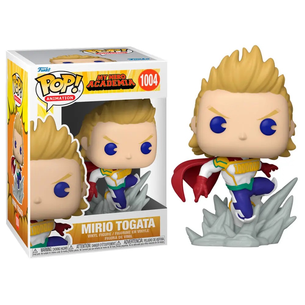 My Hero Academia POP! Animation Vinyl Figure Mirio in Hero Costume 9 cm product photo