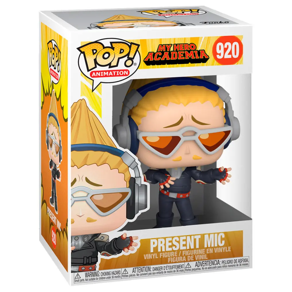 My Hero Academia POP! Animation Vinyl Figure Present Mic 9 cm termékfotó