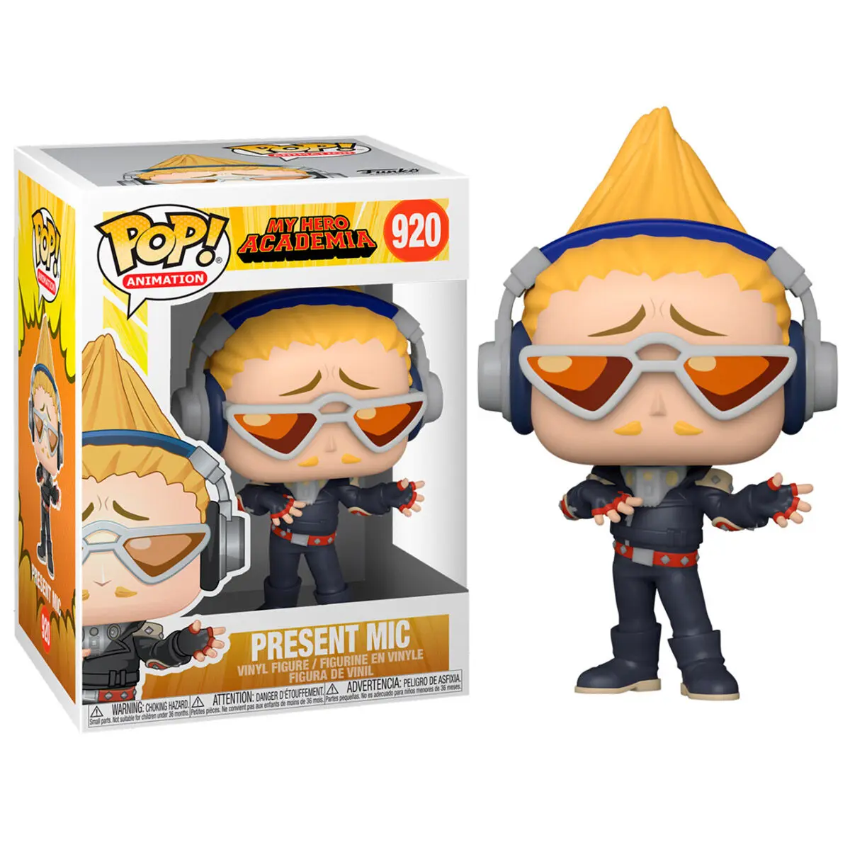 My Hero Academia POP! Animation Vinyl Figure Present Mic 9 cm termékfotó