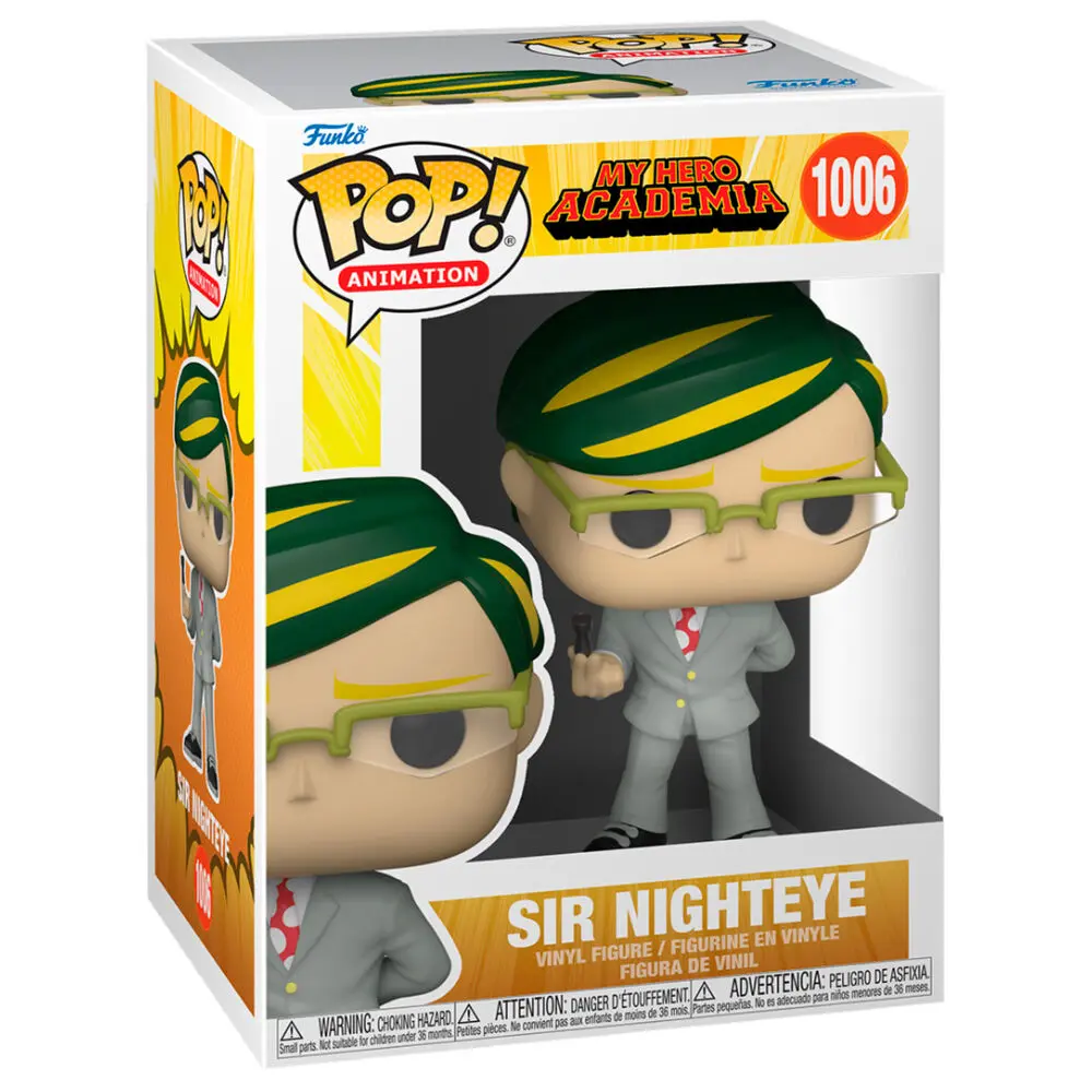 My Hero Academia POP! Animation Vinyl Figure Sir Nighteye 9 cm termékfotó