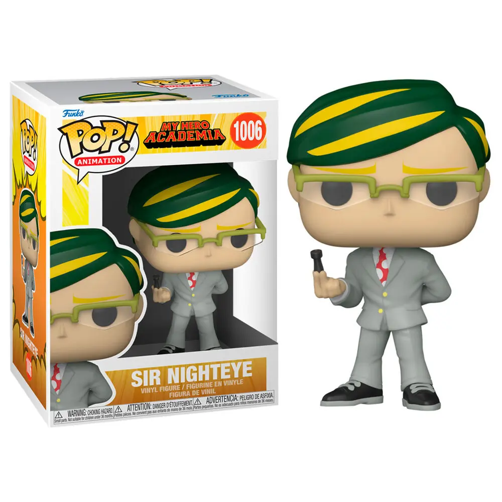 My Hero Academia POP! Animation Vinyl Figure Sir Nighteye 9 cm termékfotó