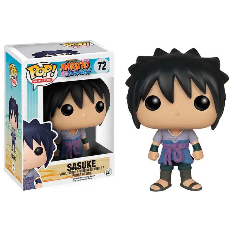 Naruto Shippuden POP! Animation Vinyl Figure Sasuke 9 cm termékfotó