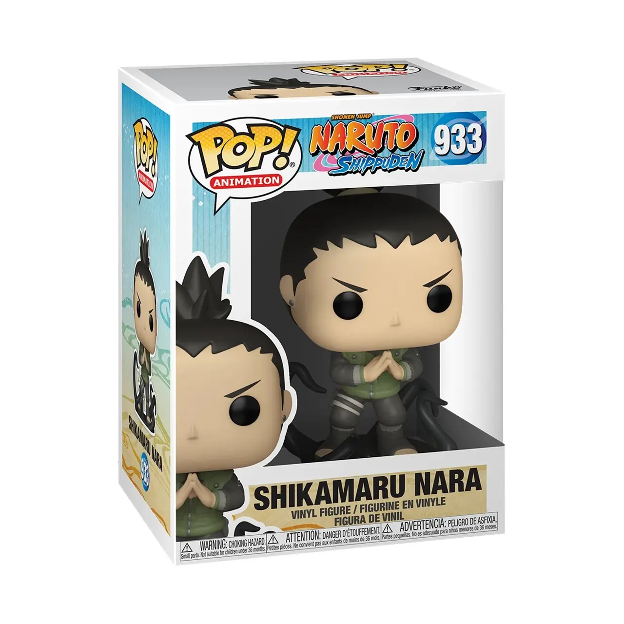 Naruto POP! Animation Vinyl Figure Shikamaru Nara 9 cm termékfotó