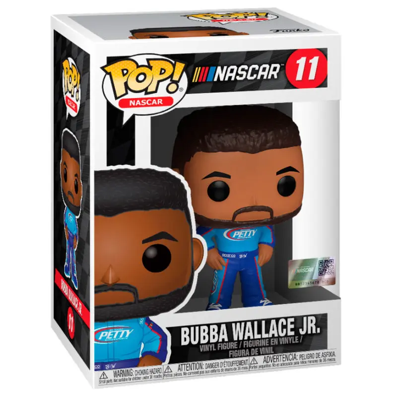 POP figure NASCAR Bubba Wallace Jr. product photo
