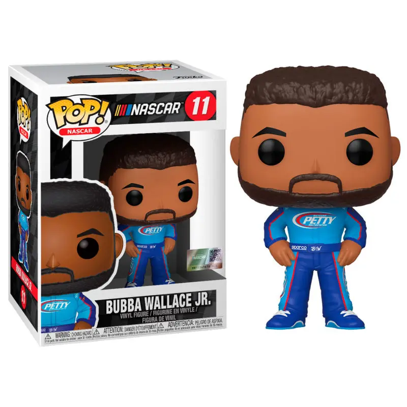 POP figure NASCAR Bubba Wallace Jr. product photo