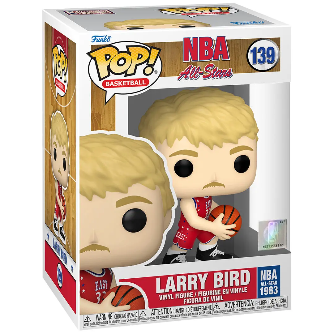 NBA Legends POP! Basketball Vinyl Figure Larry Bird (Red All Star Uni 1983) 9 cm termékfotó